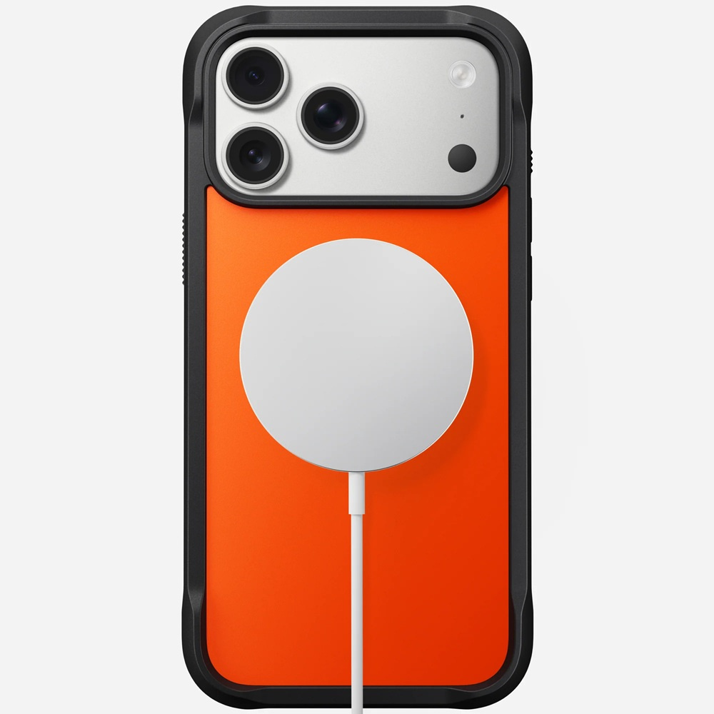 Функциональность MagSafe в чехле Nomad Rugged Case